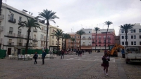 Cadiz, Kathedralenvorplatz