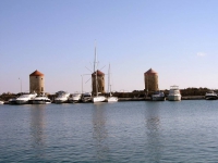 Rhodos Stadt, Windmühlen