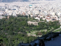 Athen, Blick von der Akropolis
