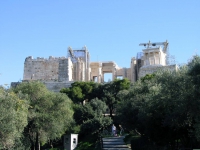 Athen, Akropolis, Zugang