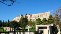 Athen, Blick auf die Akropolis