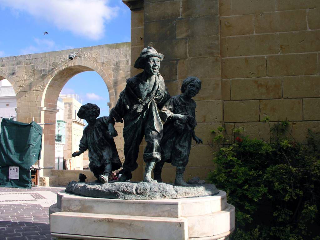 Malta, Valletta, Denkmal