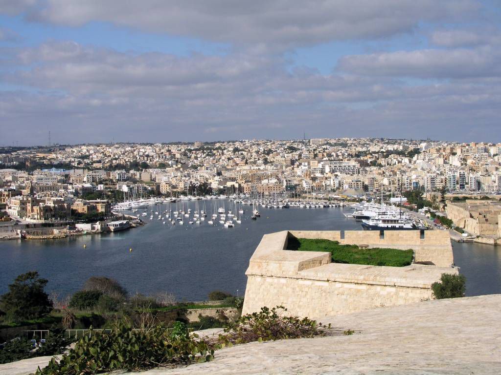 Malta, Valletta, Jachthafen