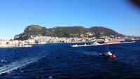 Gibraltar, Hafeneinfahrt