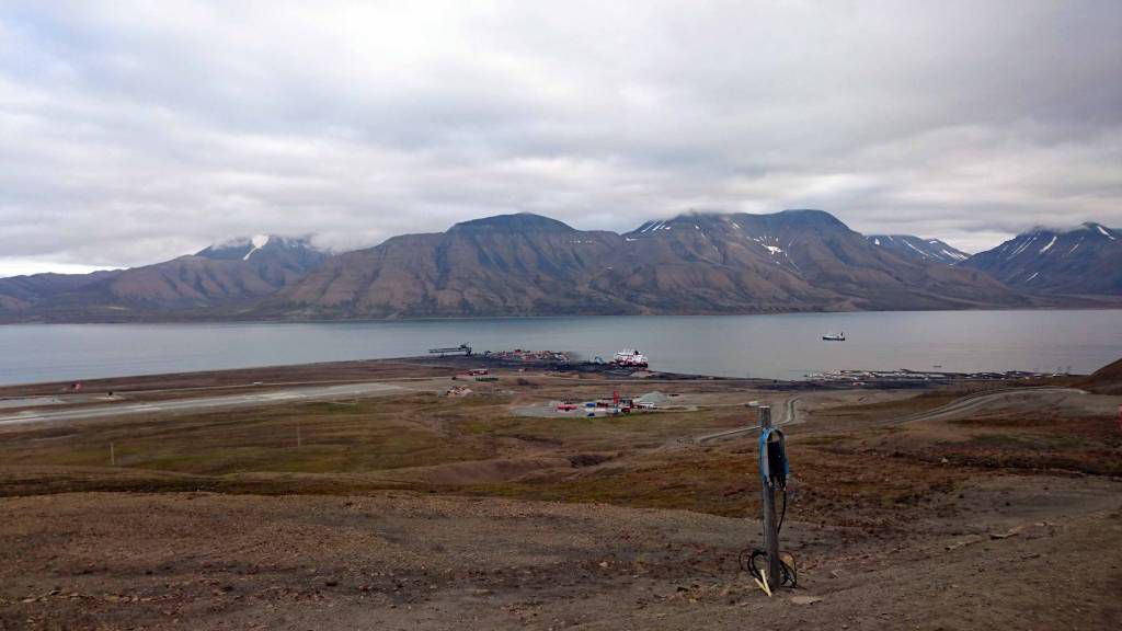 Spitzbergen, Longyearbyen, Landschaft