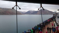 Spitzbergen,Pyramiden, eine russische Enklave