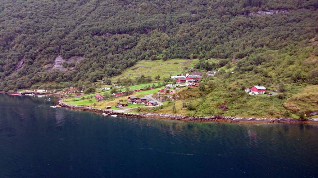 Geiranger, im Fjord