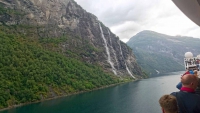 Geiranger, im Fjord