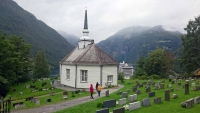 Geiranger, Holzkirche