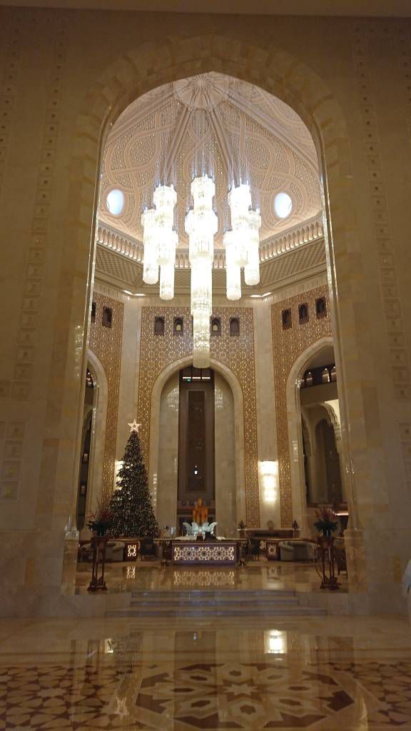 Oman, Al Bustan Palace Hotel, Empfangshalle