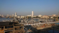Der Hafen von Mumbai