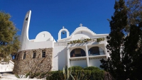 Mykonos, Kalafati Strand, Kirche