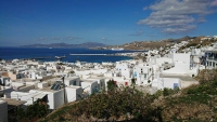 Mykonos, Blick über Mykonos Stadt