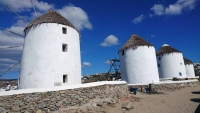 Mykonos, Mykonos Stadt, Windmühlen