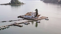 Korfu, Kloster Vlacherna, die "Mäuseinsel"