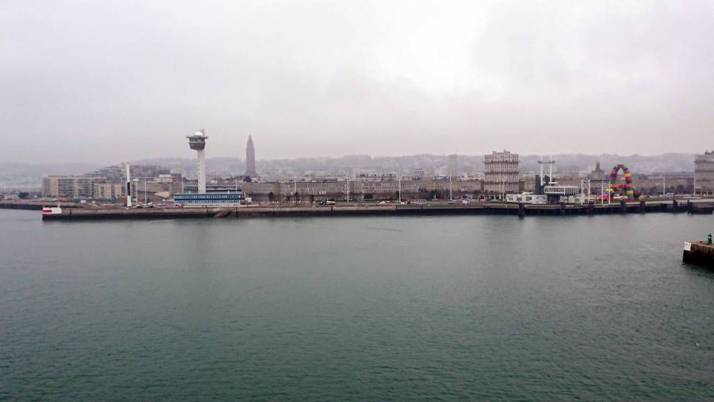 Le Havre, Hafenausfahrt