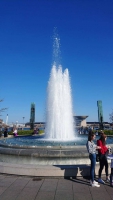 Kopenhagen, Sprinbrunnen nahe Schloß Amalienburg