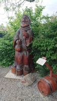 Schottland, Beauly, Mönchsstatue