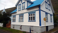 Island, Seyðisfjörður, Gebäude