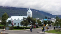 Island, Seyðisfjörður, Ansicht