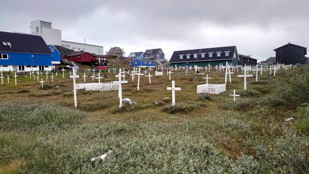 Grönland, Nuuk, Friedhof