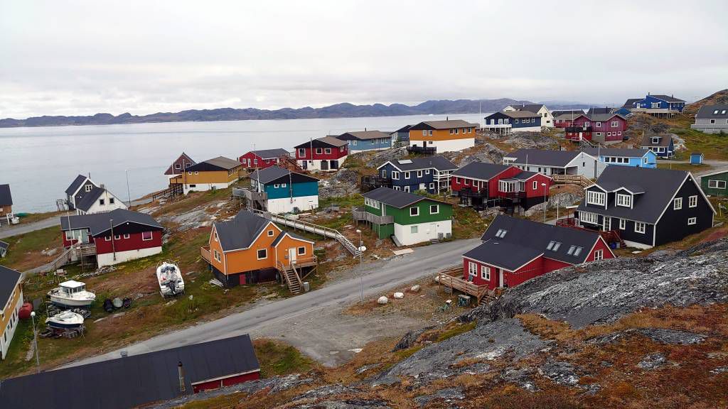 Grönland, Nuuk, Gebäude