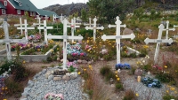 Grönland, Qaqortoq, Friedhof