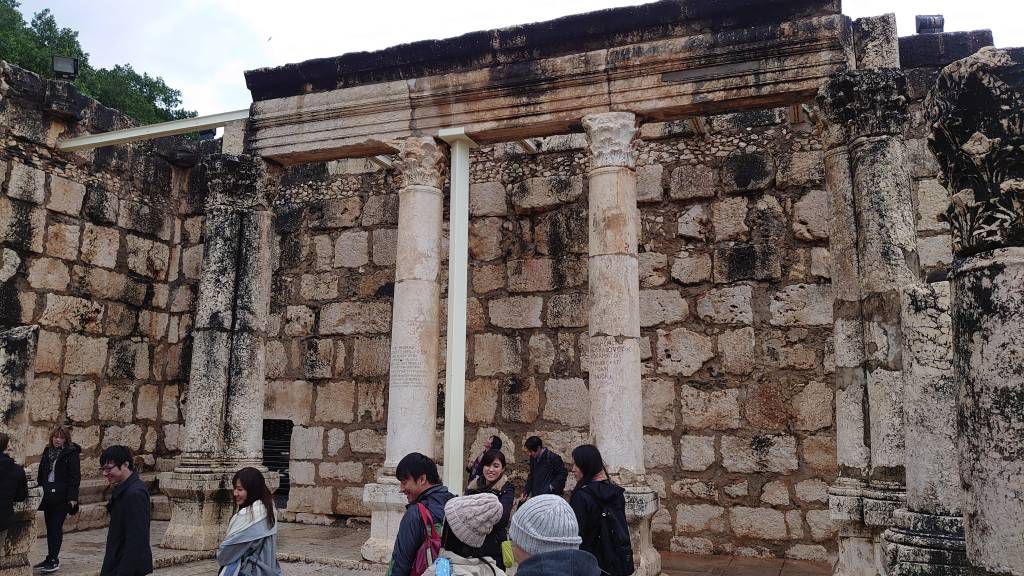 Kafarnaum, die alte Synagoge