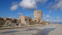 Rhodos, Altstadt, Französicher Turm am Hafen