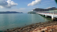 Langkawi, Kreuzfahrt Anleger, MSC Splendida