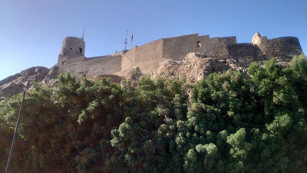 Muskat, Blick auf das Mutrah Fort