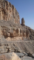 Oman, Khasab, Fahrt auf den Jebel Harim