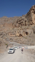 Oman, Khasab, Fahrt auf den Jebel Harim