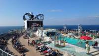 MSC Seaview, an Deck