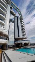 MSC Seaview, an Deck