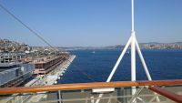 Istanbul, im Galata Hafen