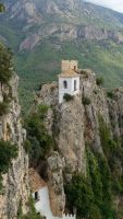 Guadalest, Bergdorf mit Kastell