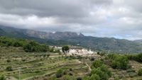 Guadalest, Bergdorf mit Kastell, Aussicht