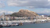 Alicante, Blick vom Schiff