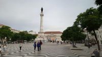 Lissabon, Blick auf das Nationaltheater