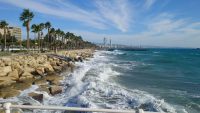 Zypern, Limassol, Strandpromenade