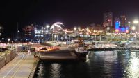 Teneriffa, Santa Cruz, Hafen am Abend