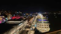 Istanbul, Stadtansicht bei Nacht