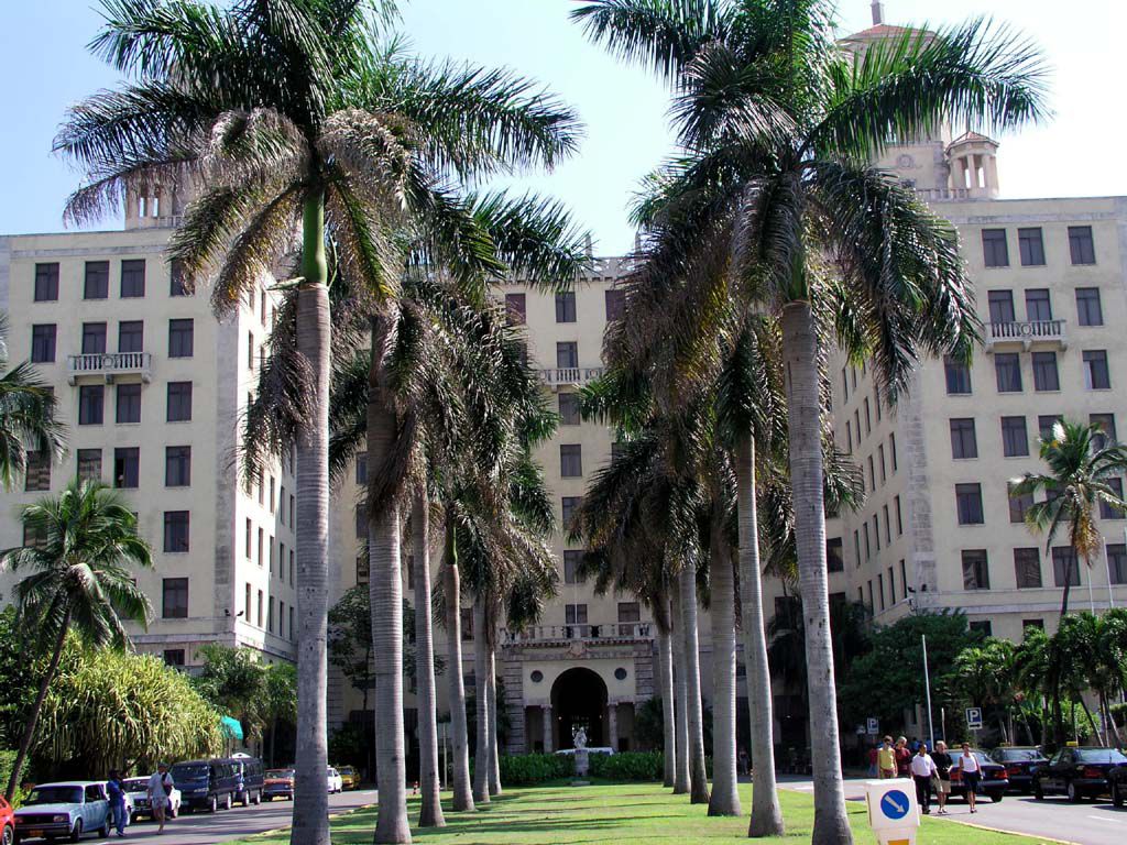 Eingang des Hotel Nacional in Havanna