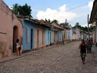 Straßenszene in Trinidad