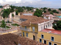 Blick über Trinidad vom Turm des Palacio Cantero