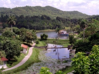 Blick über den Lago de San Juan im Bereich des Öko Projektes Las Terrazas