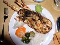 Lobster im Hotel Las Brisas Guardalavaca