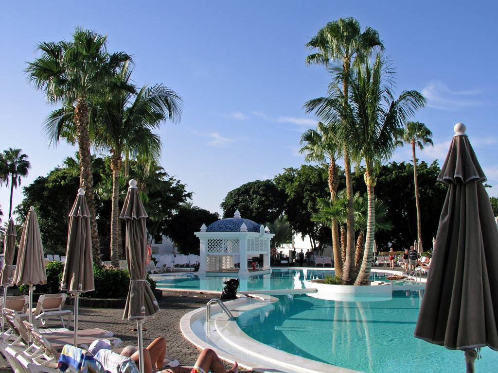 Puerto del Carmen, Hotel Riu Paraiso, Pool
