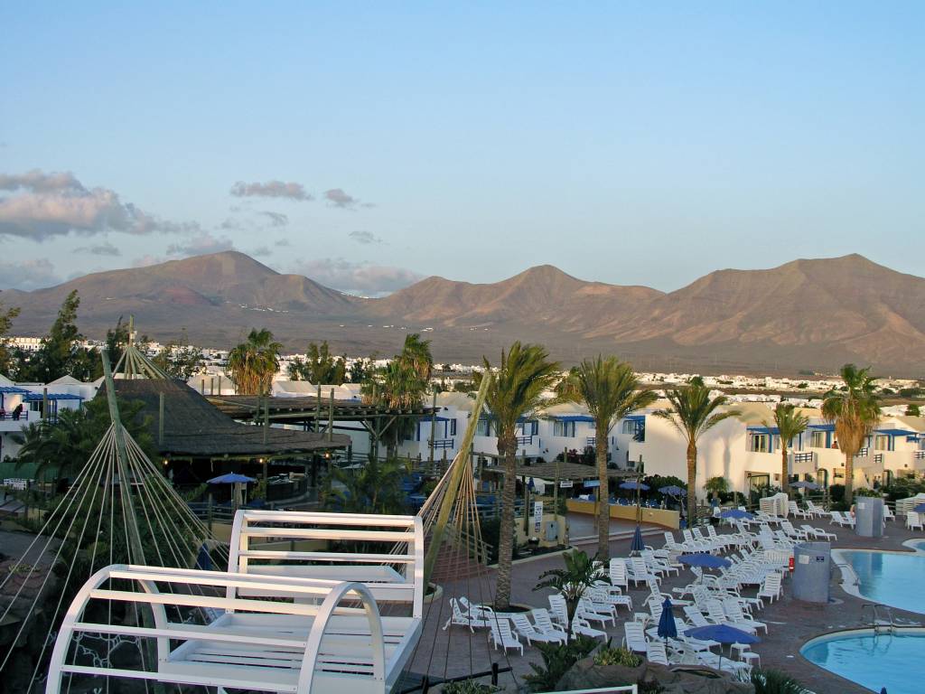 Lanzarote, Playa Blanca, Hotel Paradise Island, Anlage